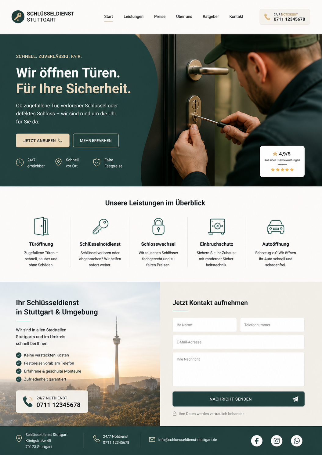 Branchen-Beispiel